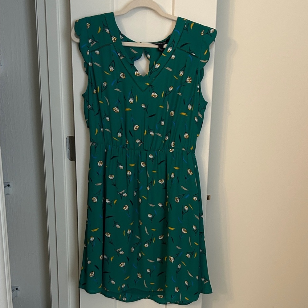 41 Hawthorn Teal Floral Women’s Size Large Stitch Fix